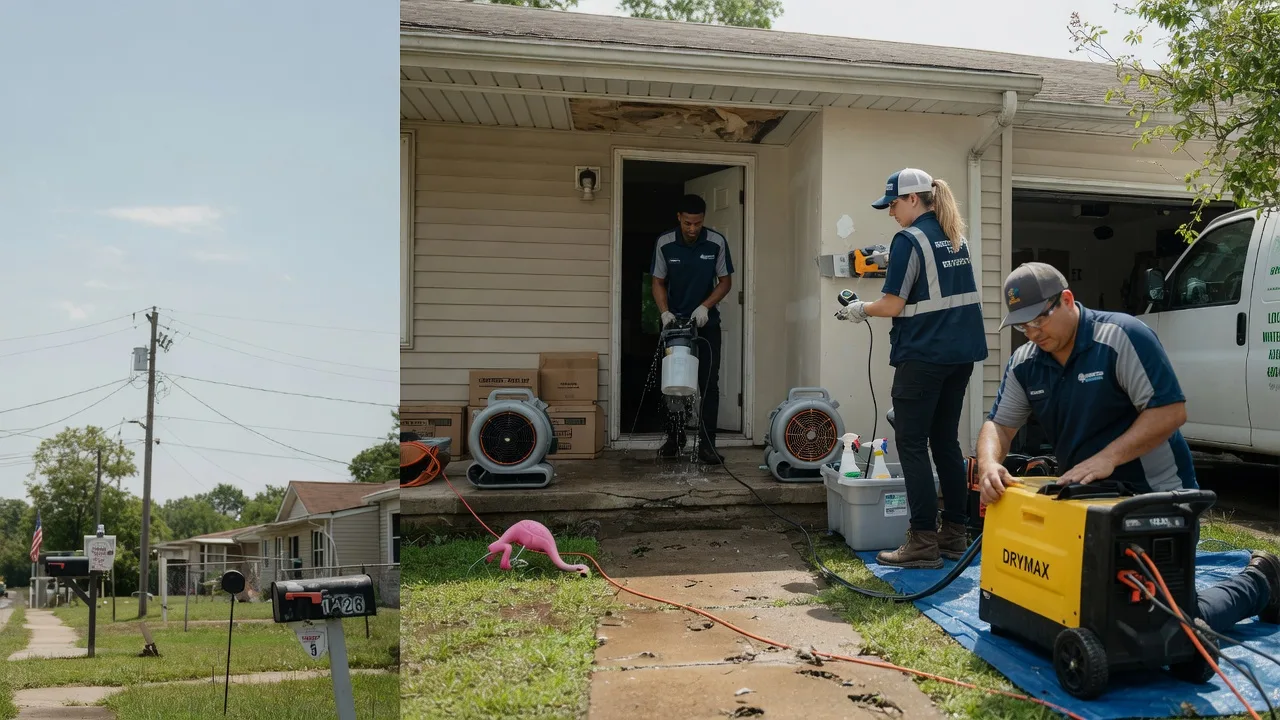 Storm Damage Water Removal in Sardis, TN near me